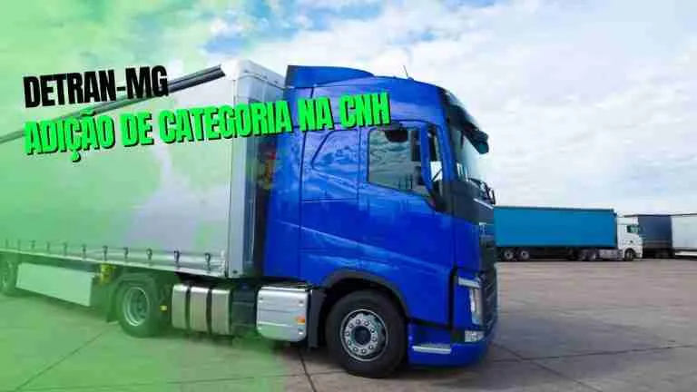 DETRAN.MG - Adição de Categoria na CNH