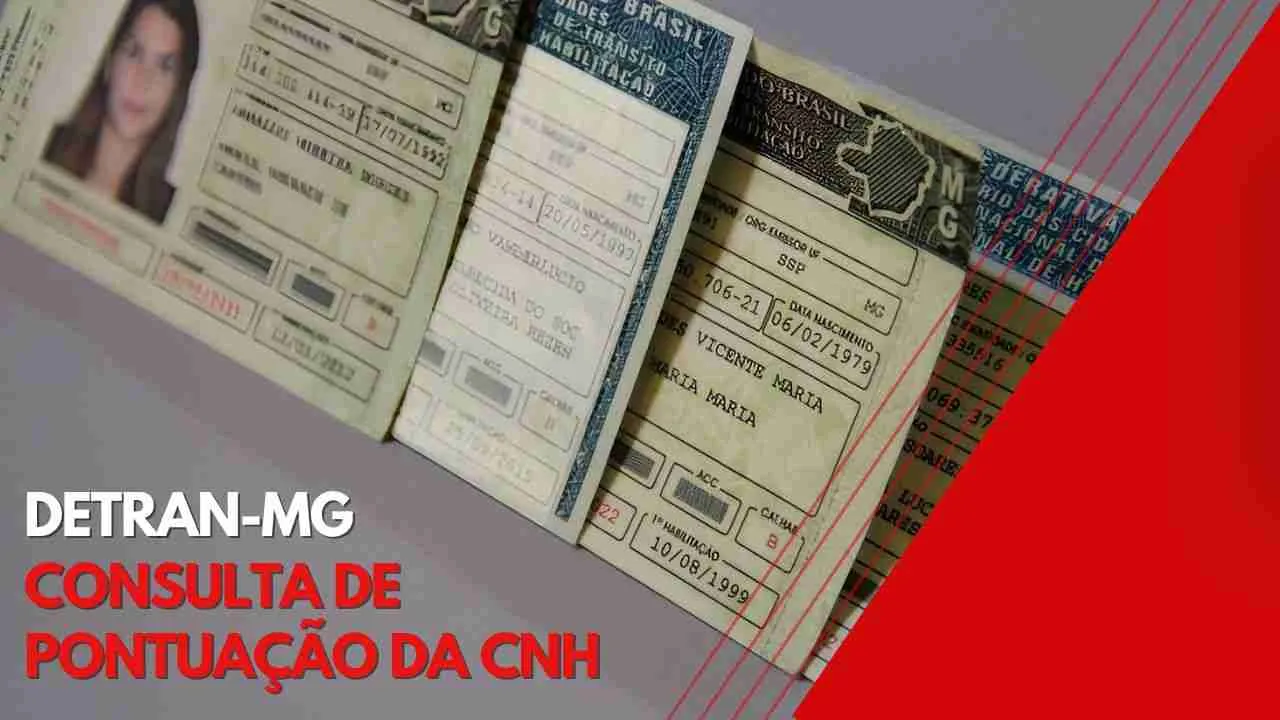 DETRAN.MG - Consulta de Pontuação da CNH no DETRAN-MG 