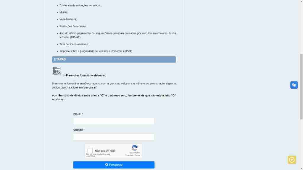 DETRAN.MG - Consultar Infrações de Trânsito no DETRAN-MG (2)