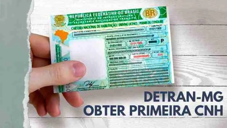 Detran.mg - CNH: Obter a Primeira Carteira Nacional de Habilitação