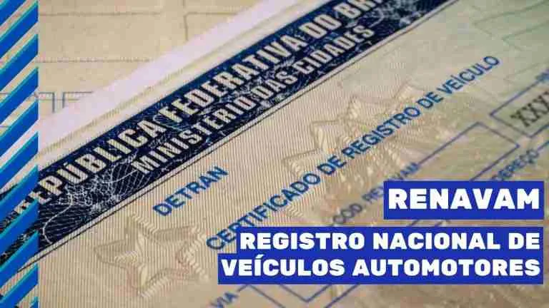 DETRAN.MG - Registro Nacional de Veículos Automotores (RENAVAM)