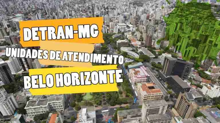 DETRAN.MG - Unidades de Atendimento em Belo Horizonte
